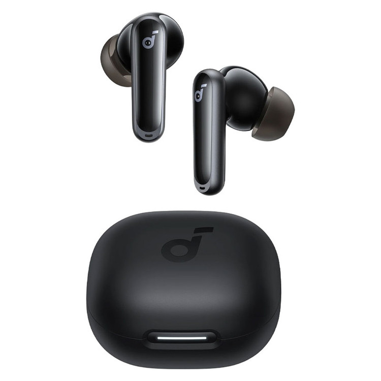 هدفون بلوتوثی انکر مدل Soundcore P40i با نویز کنسلینگ فعال (ANC)، نویز کنسلینگ (ENC)، درگاه شارژ USB Type-C، دارای 6 میکروفون داخلی با بهرهگیری از هوش مصنوعی، پشتیبانی از فرمان لمسی، مقاوم در برابر آب