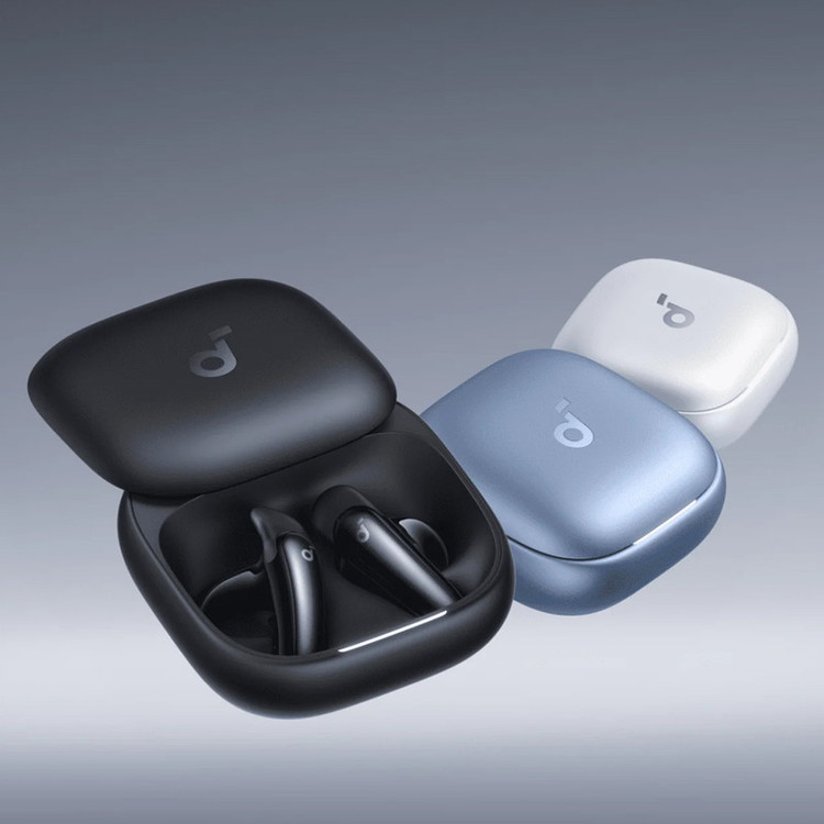هدفون بلوتوثی توگوشی انکر مدل Soundcore Liberty Buds، مجهز به Adaptive ANC 3.0، پشتیبانی از Hi-Res Audio و کدک LDAC، عمر باتری 7 ساعت و محفظه شارژ 30 ساعته، 4 میکروفون هوش مصنوعی، بلوتوث 6.1 و مقاومت در برابر رطوبت و عرق