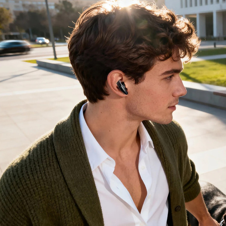هدفون بلوتوثی توگوشی انکر مدل Soundcore Liberty Buds، مجهز به Adaptive ANC 3.0، پشتیبانی از Hi-Res Audio و کدک LDAC، عمر باتری 7 ساعت و محفظه شارژ 30 ساعته، 4 میکروفون هوش مصنوعی، بلوتوث 6.1 و مقاومت در برابر رطوبت و عرق