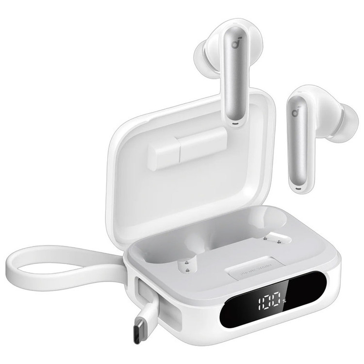 هدفون بلوتوثی انکر مدل SoundCore P41i با نویز کنسلینگ فعال، دارای 6 میکروفون مکالمه با فناوری هوش مصنوعی، عمر باتری 12 ساعت، قابل استفاده بهعنوان پاور بانک، بلوتوث 5.3 و مقاوم در برابر پاشش آب و گرد و غبار