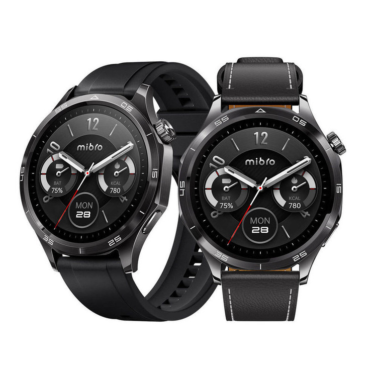 ساعت هوشمند 47 میلیمتری میبرو مدل Watch GT XPAW026 با بند چرمی
